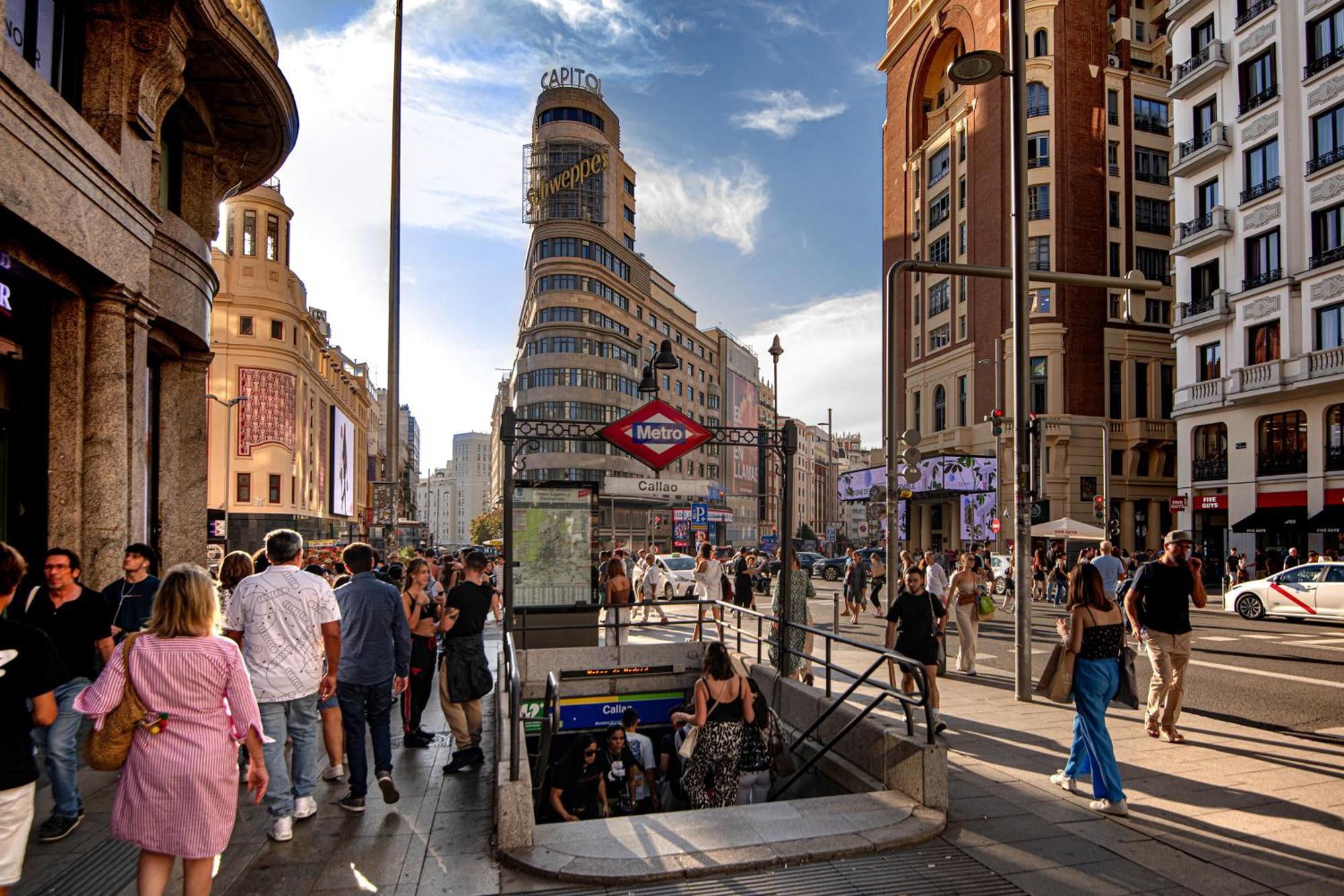 Апартаменты Gran Via Callao Malasana Мадрид Экстерьер фото
